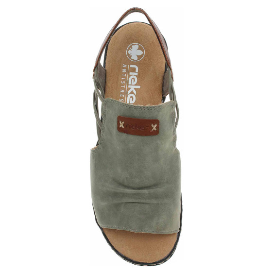 detail Dámské sandály Rieker 62962-52 grun