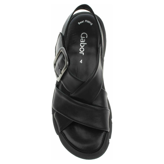 detail Dámské sandály Gabor 64.752.27 schwarz