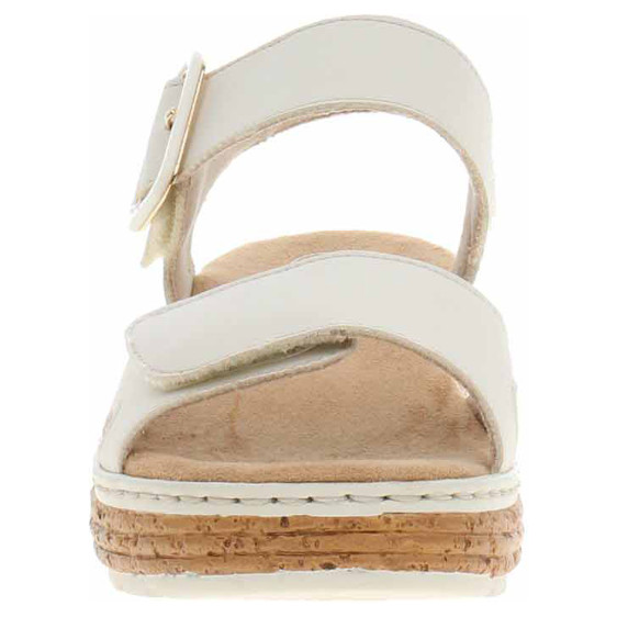 detail Dámské sandály Rieker 62760-60 beige