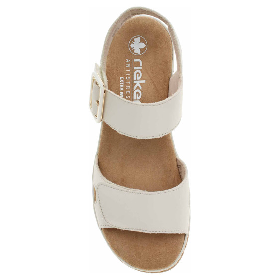 detail Dámské sandály Rieker 62760-60 beige