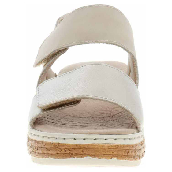 detail Dámské sandály Rieker 62761-90 gold