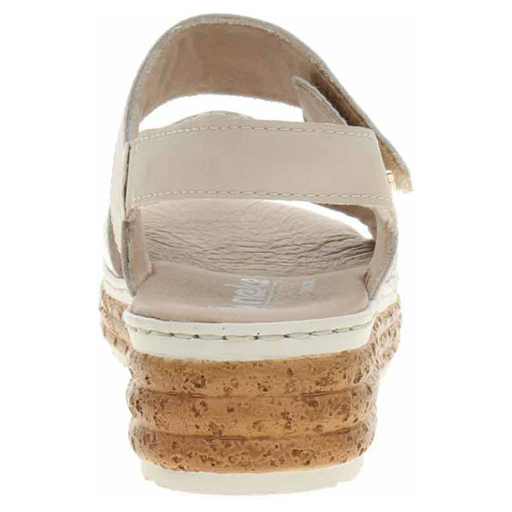 detail Dámské sandály Rieker 62761-90 gold