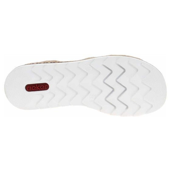 detail Dámské sandály Rieker V7949-90 gold