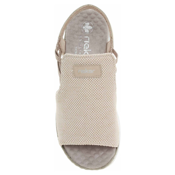 detail Dámské sandály Rieker 65661-60 beige