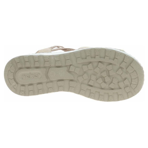 detail Dámské sandály Rieker 65661-60 beige