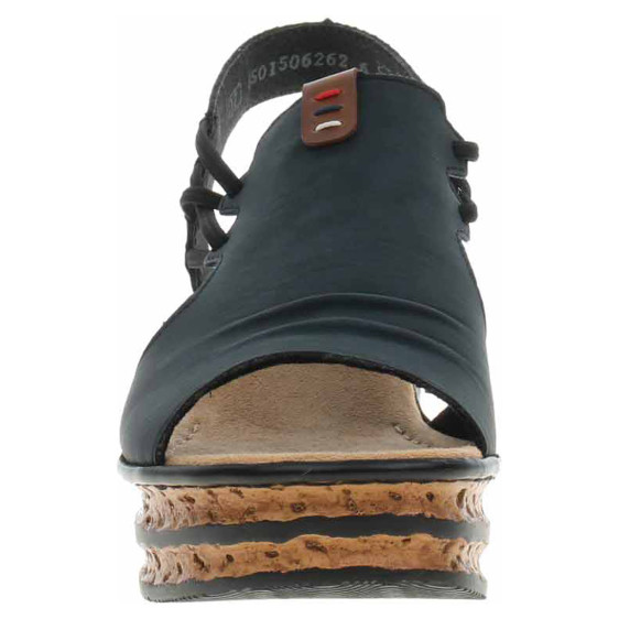 detail Dámské sandály Rieker 68175-14 blau