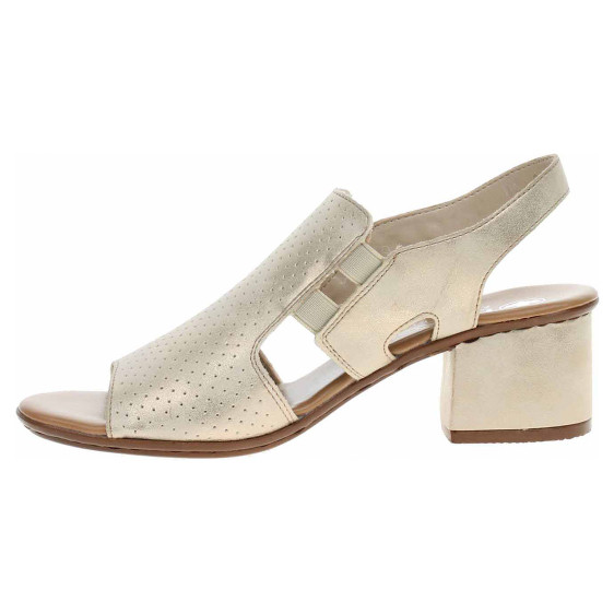 detail Dámské sandály Rieker 64665-60 beige