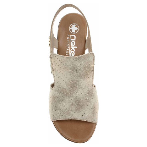 detail Dámské sandály Rieker 64665-60 beige