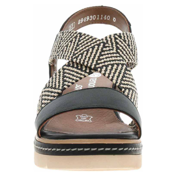 detail Dámské sandály Remonte D2L54-03 schwarz kombi