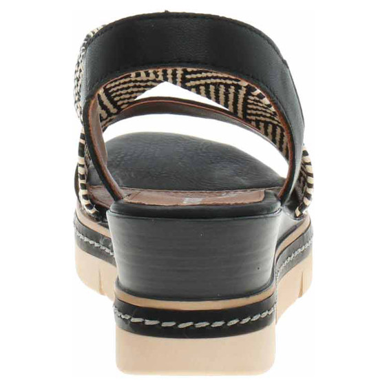 detail Dámské sandály Remonte D2L54-03 schwarz kombi