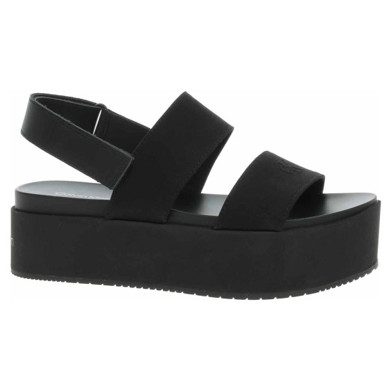 detail Dámské sandály Calvin Klein YW0YW01788 0GJ Triple Black