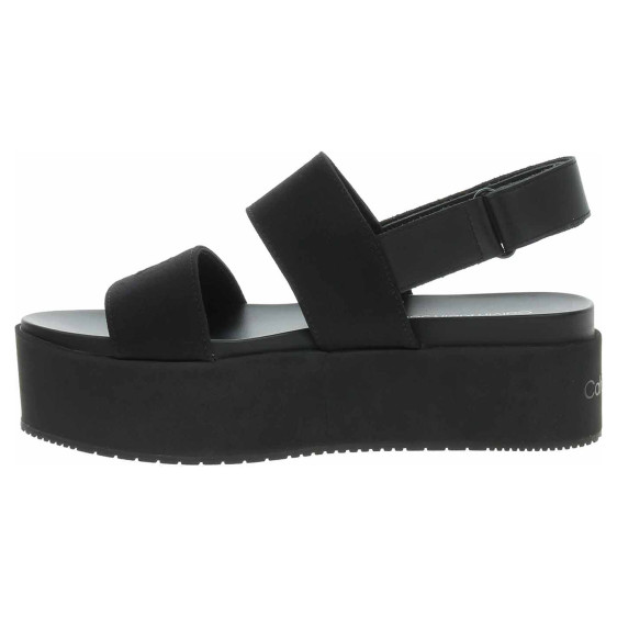 detail Dámské sandály Calvin Klein YW0YW01788 0GJ Triple Black