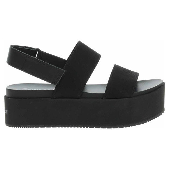 detail Dámské sandály Calvin Klein YW0YW01788 0GJ Triple Black