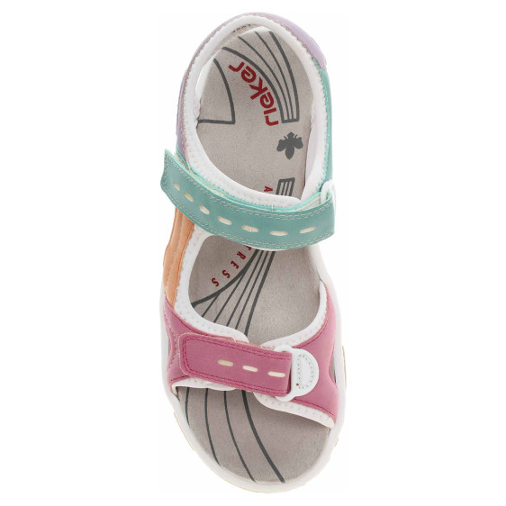 detail Dámské sandály Rieker 68866-92 multi