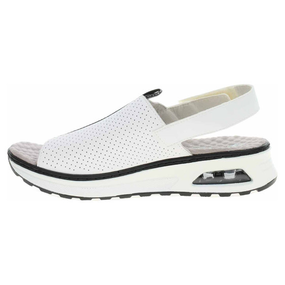 detail Dámské sandály Rieker 65615-80 weiss