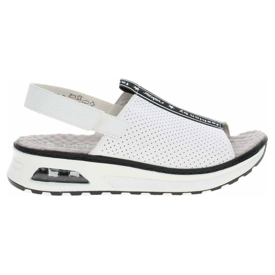 detail Dámské sandály Rieker 65615-80 weiss