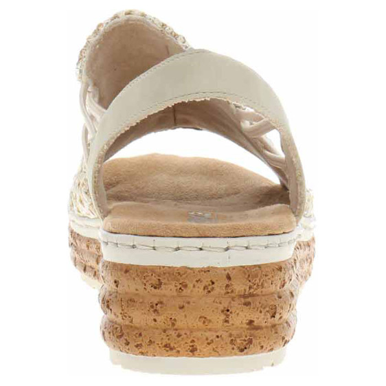 detail Dámské sandály Rieker 62741-60 beige