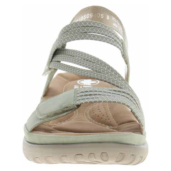 detail Dámské sandály Rieker 64870-52 grun
