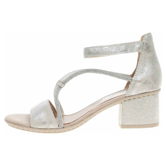 detail Dámské sandály Rieker 64654-40 silber
