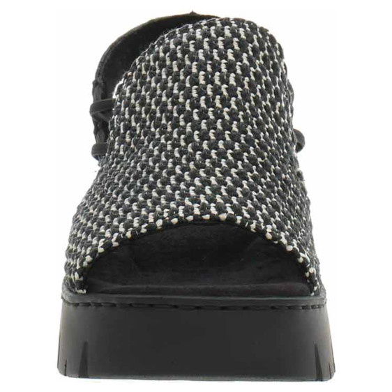 detail Dámské sandály Rieker V1051-00 schwarz