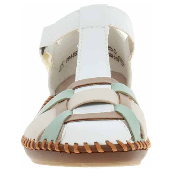 detail Dámské sandály Rieker M1673-90 weiss