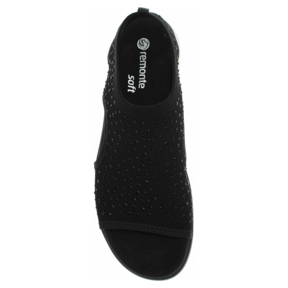 detail Dámské sandály Remonte D1J55-00 schwarz