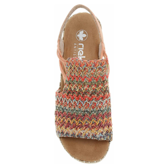 detail Dámské sandály Rieker V1241-90 multi