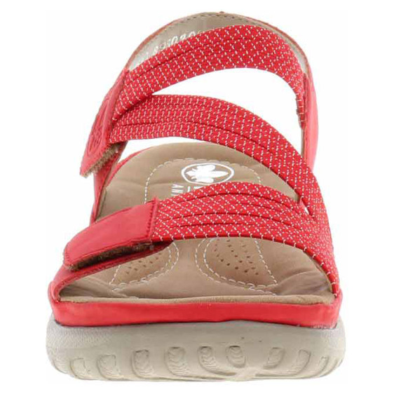 detail Dámské sandály Rieker 64870-33 rot