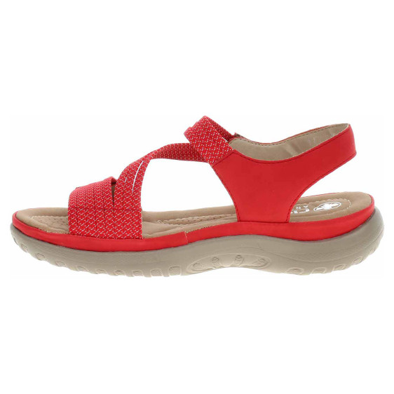 detail Dámské sandály Rieker 64870-33 rot