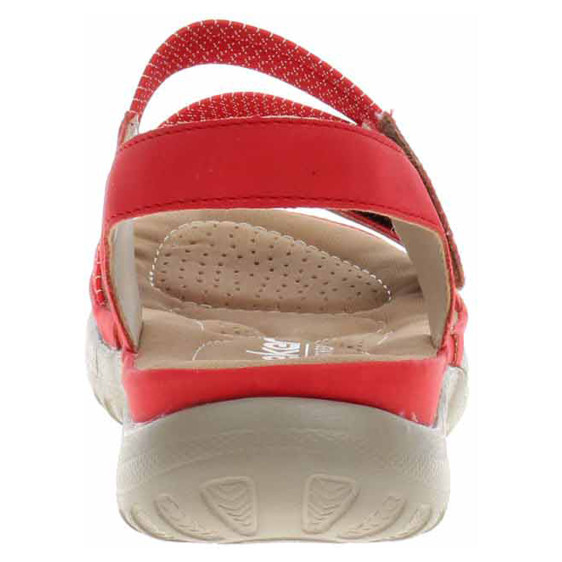 detail Dámské sandály Rieker 64870-33 rot