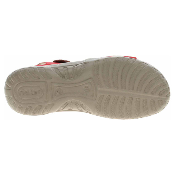 detail Dámské sandály Rieker 64870-33 rot