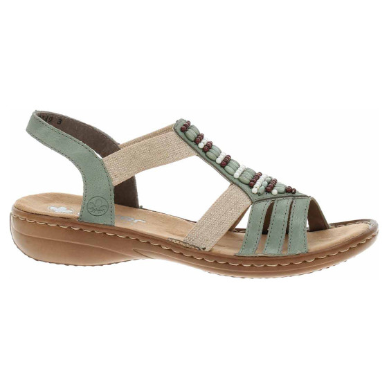 detail Dámské sandály Rieker 60851-52 grun