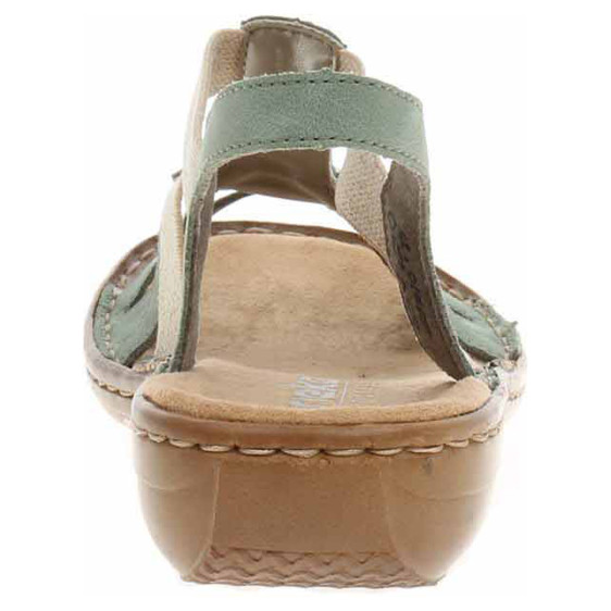 detail Dámské sandály Rieker 60851-52 grun