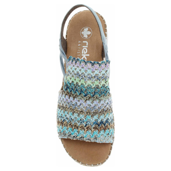 detail Dámské sandály Rieker V1241-91 multi