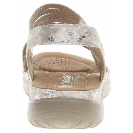 detail Dámské sandály Rieker 64888-60 beige