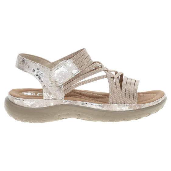 detail Dámské sandály Rieker 64888-60 beige