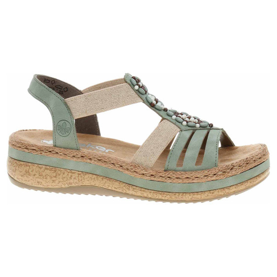 detail Dámské sandály Rieker V0920-52 grun