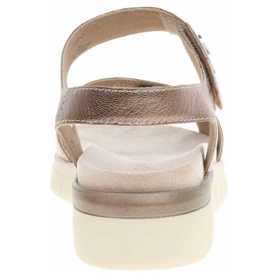detail Dámské sandály Caprice 9-28701-42 taupe metallic