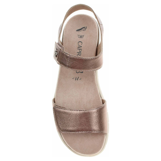 detail Dámské sandály Caprice 9-28701-42 taupe metallic