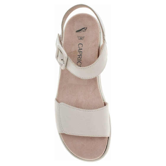 detail Dámské sandály Caprice 9-28717-44 pearl nappa