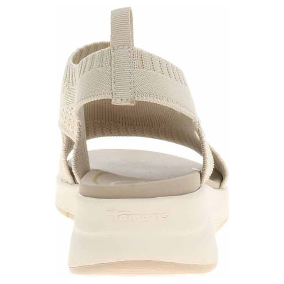 detail Dámské sandály Tamaris 8-88713-42 ivory