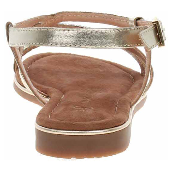 detail Dámské sandály Marco Tozzi 2-28143-42 gold comb