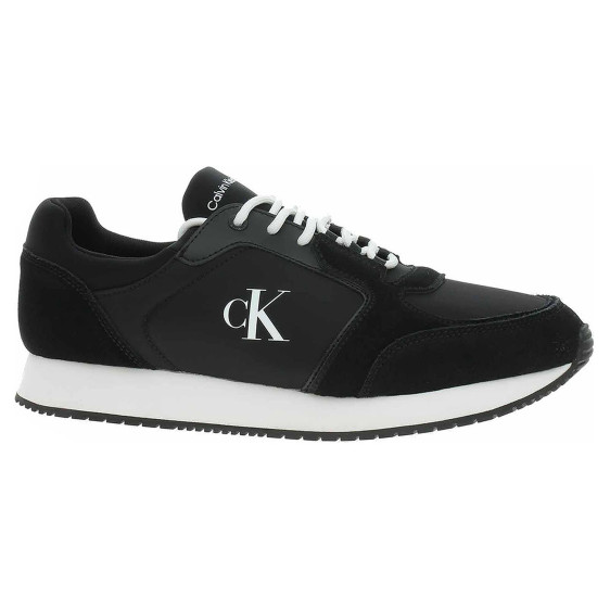detail Calvin Klein pánská obuv YM0YM01152 0GM Ck Black-Bright White