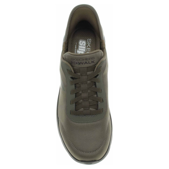 detail Skechers Slip-ins: GO WALK Flex - Smooth Motion olive