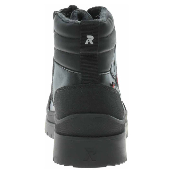 detail Pánská kotníková obuv Rieker U0271-00 schwarz