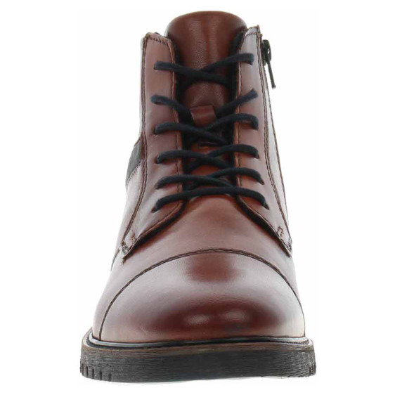 detail Pánská kotníková obuv Bugatti 331-8373A-4100 cognac