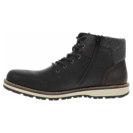 detail Pánská kotníková obuv Rieker 38441-01 schwarz