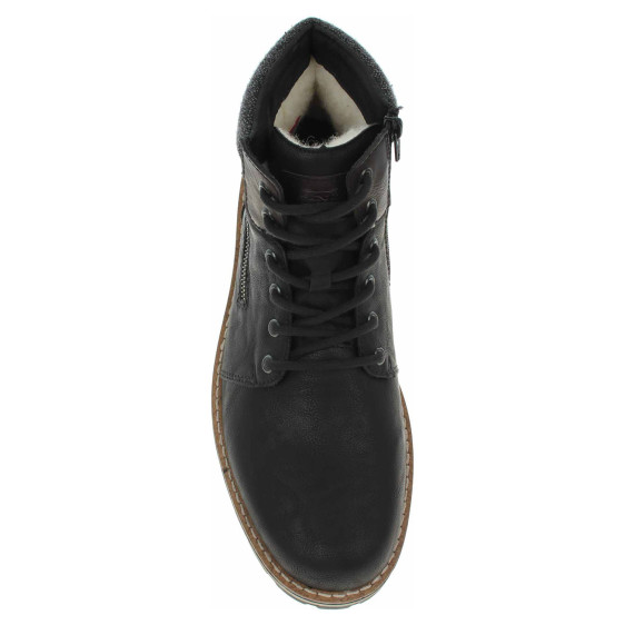 detail Pánská kotníková obuv Rieker 38441-01 schwarz
