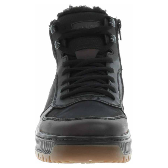 detail Pánská kotníková obuv Rieker 38545-00 schwarz