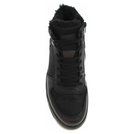 detail Pánská kotníková obuv Rieker 38545-00 schwarz